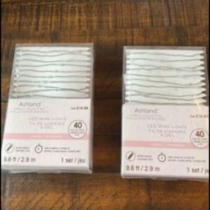 3 string lights, fairy lights, decorative lights